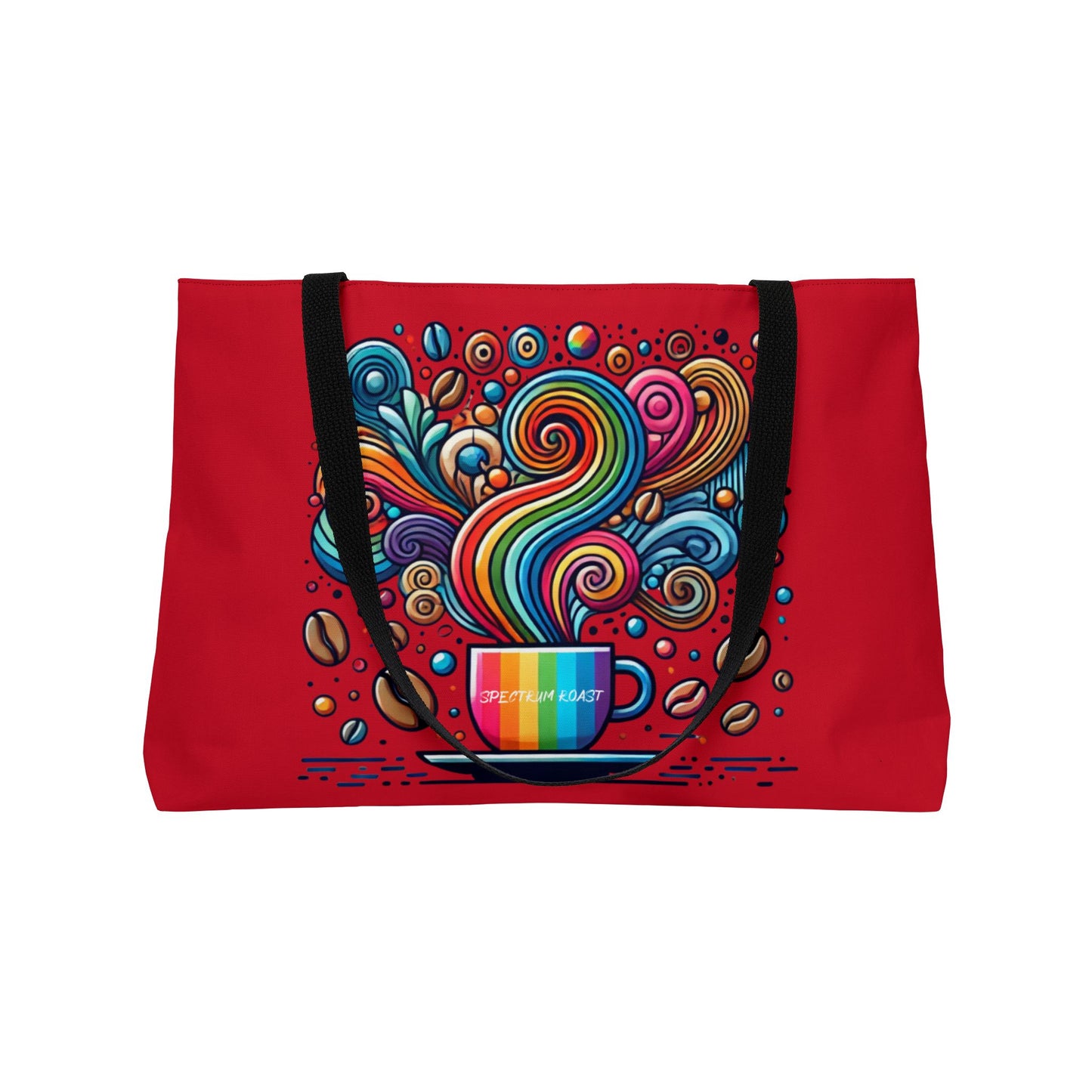 Rainbow Roast Weekender Tote
