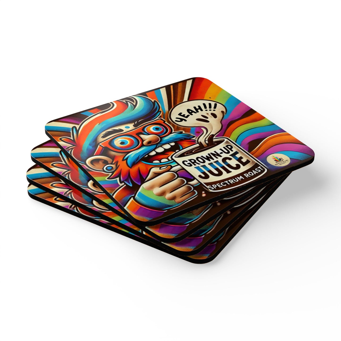 Grown Up Juice Series Coaster Set