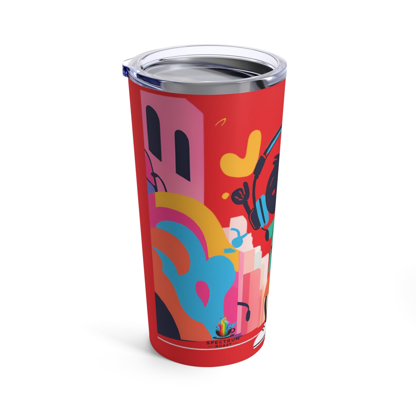 Red City Groove Tumbler