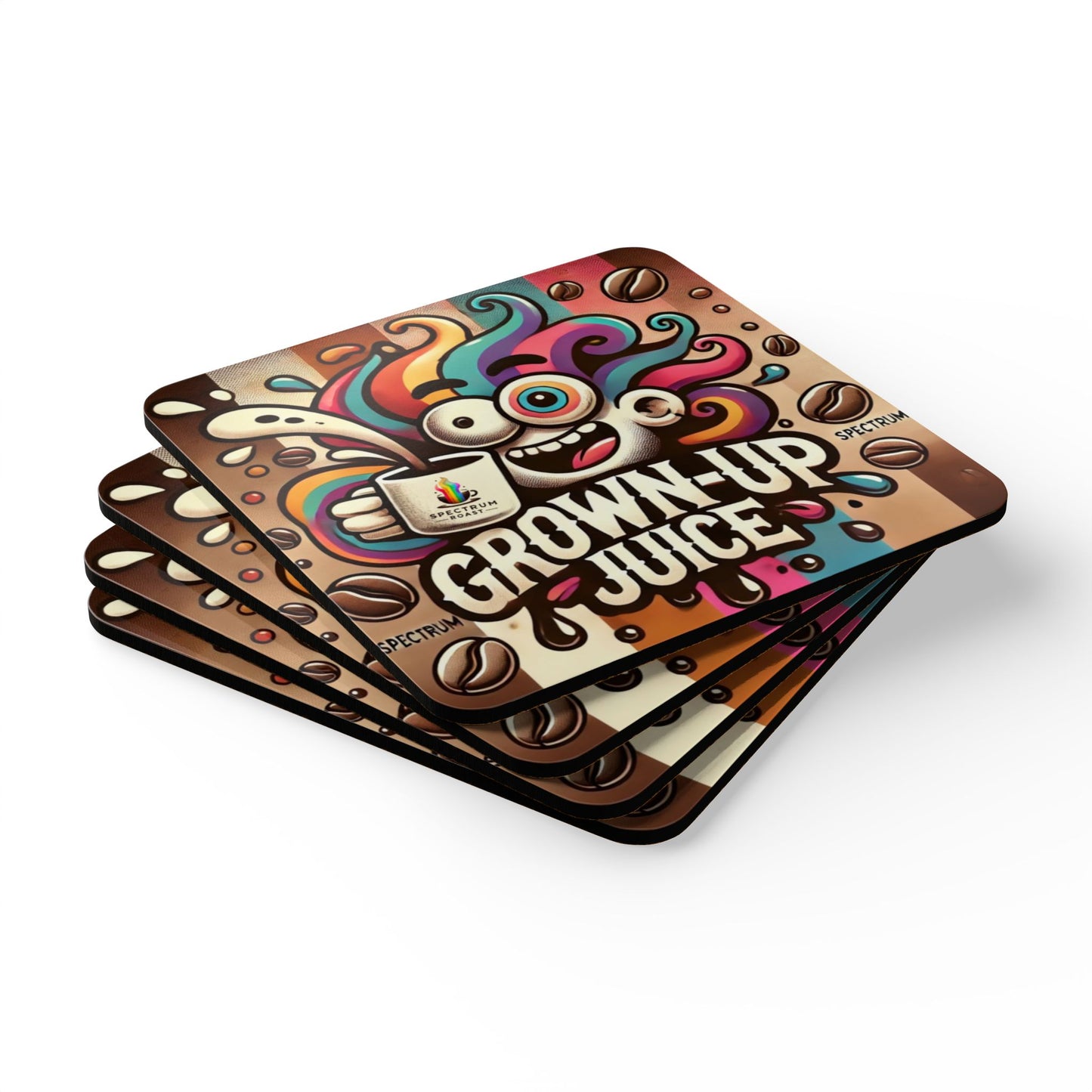 Grown Up Juice Series Coaster Set