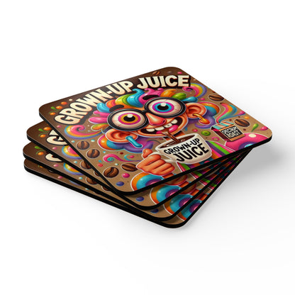 Grown Up Juice Series Coaster Set