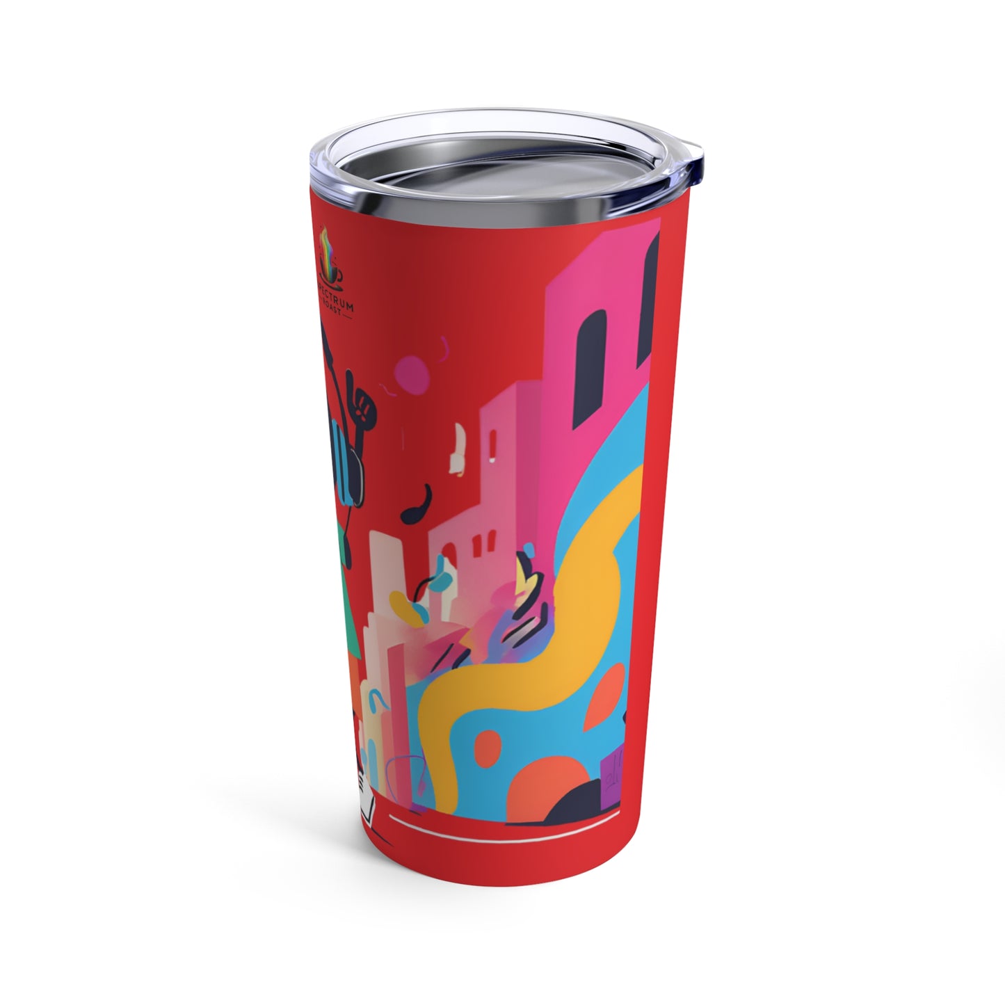 Red City Groove Tumbler