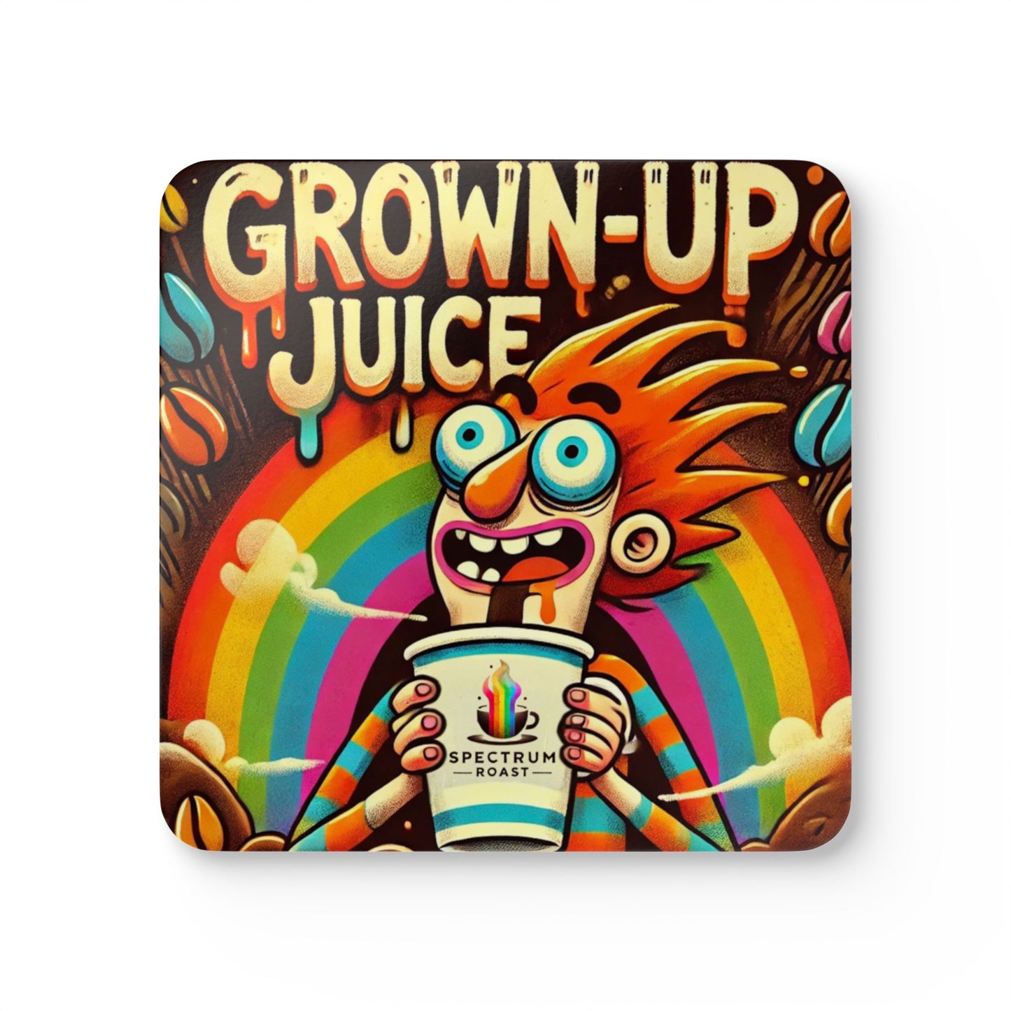 Grown Up Juice Series Coaster Set