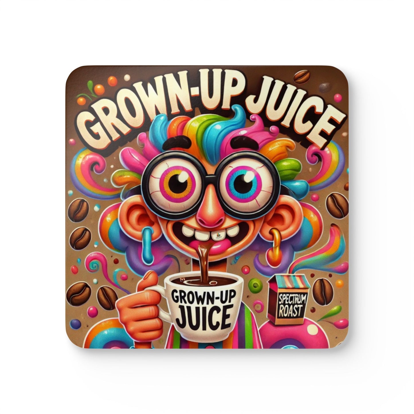 Grown Up Juice Series Coaster Set