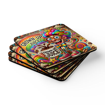 Grown Up Juice Series Coaster Set