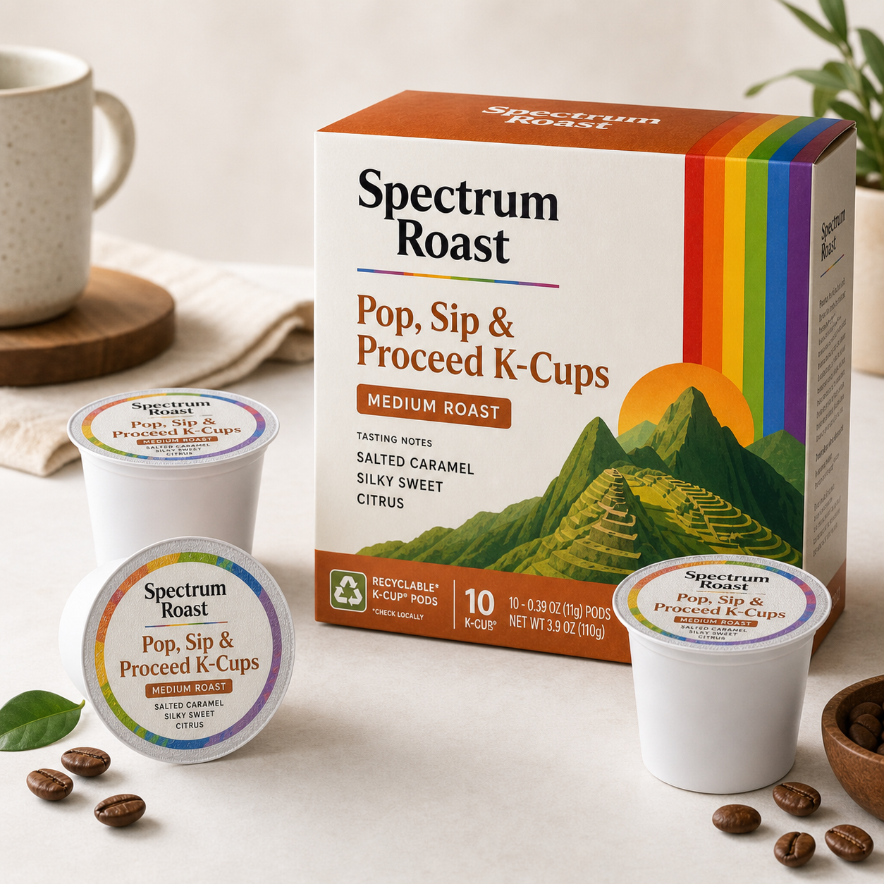Pop, Sip & Proceed K-Cups