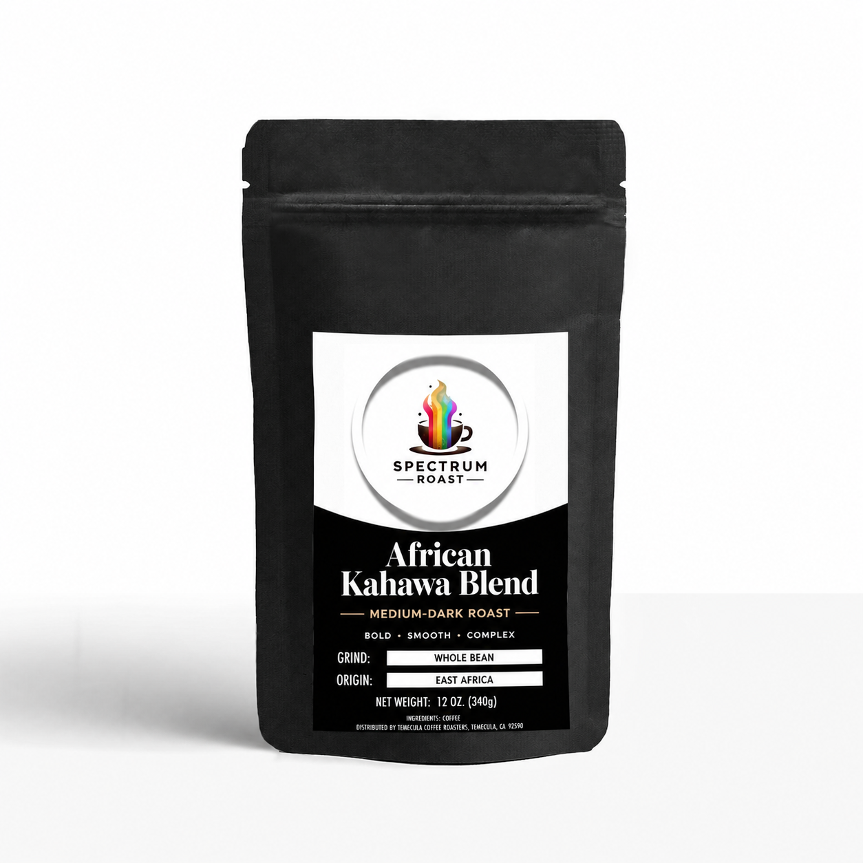 African Kahawa Blend Medium-Dark Roast Coffee | Toffee, Fruit & Floral Notes